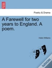 Capa do artigo A Farewell For Two Years To England. A P