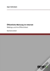 Capa do artigo A-Ffentliche Meinung Im Internet