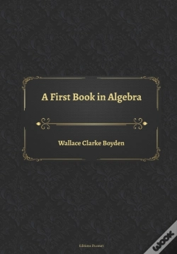 Capa do artigo A First Book In Algebra