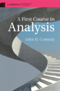 A First Course In Analysis - Preview