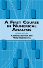 A First Course In Numerical Analysis - Preview