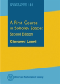 A First Course In Sobolev Spaces - Preview