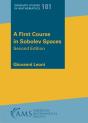 A First Course In Sobolev Spaces - Preview