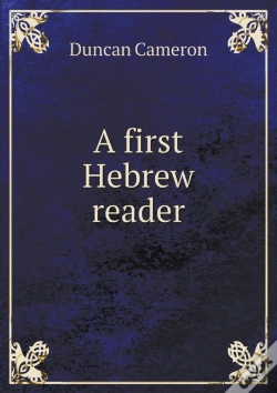 Capa do artigo A First Hebrew Reader