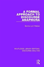 A Formal Approach To Discourse Anaphora - Preview