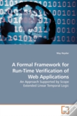 Capa do artigo A Formal Framework For Run-Time Verifica