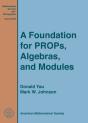 A Foundation For Props, Algebras, And Modules - Preview