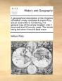A Geographical Description Of The Kingdo - Preview