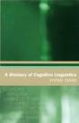 A Glossary Of Cognitive Linguistics - Preview
