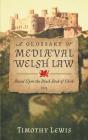 A Glossary Of Mediaeval Welsh Law - Preview