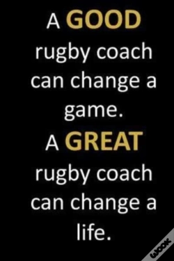 Capa do artigo A Good Rugby Coach Can Change A Game. A