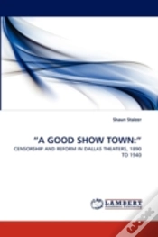 Capa do artigo "A Good Show Town