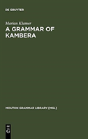 A Grammar Of Kambera - Preview