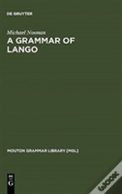 Capa do artigo A Grammar Of Lango
