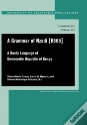 Capa do artigo A Grammar Of Nzadi (B865)