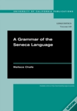 Capa do artigo A Grammar Of The Seneca Language