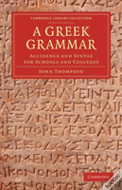 Capa do artigo A Greek Grammar