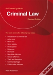Capa do artigo A Guide To Criminal Law
