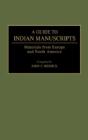 A Guide To Indian Manuscripts - Preview