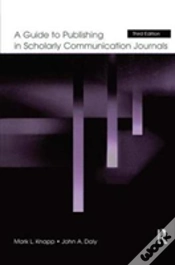 Capa do artigo A Guide To Publishing In Scholarly Communication Journals