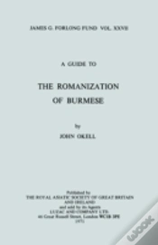 Capa do artigo A Guide To The Romanization Of Burmese