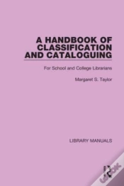 Capa do artigo A Handbook Of Classification And Cataloguing
