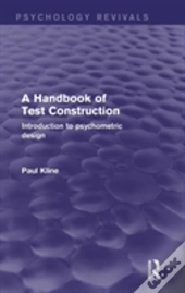 A Handbook Of Test Construction