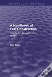 A Handbook Of Test Construction