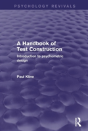 A Handbook Of Test Construction - Preview