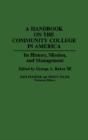 A Handbook On The Community College In America - Preview