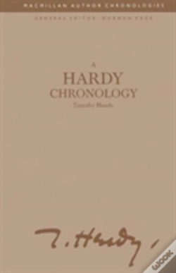 Capa do artigo A Hardy Chronology