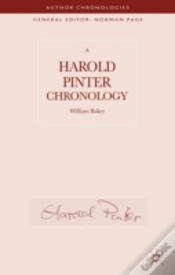 Capa do artigo A Harold Pinter Chronology