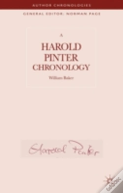 Capa do artigo A Harold Pinter Chronology