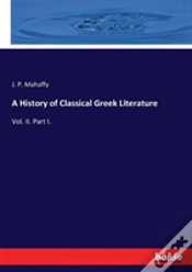 Capa do artigo A History Of Classical Greek Literature
