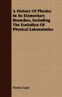 A History Of Physics In Its Elementary B - Preview