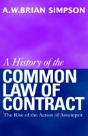 A History Of The Common Law Of Contract - Preview