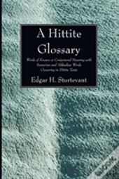 A Hittite Glossary