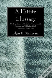 Capa do artigo A Hittite Glossary
