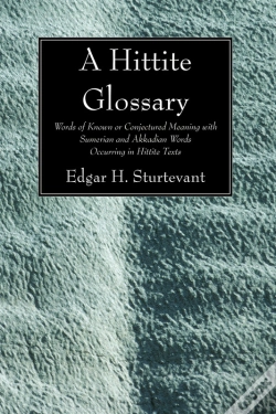 Capa do artigo A Hittite Glossary