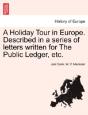 A Holiday Tour In Europe. Described In A - Preview
