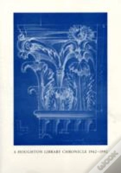 Capa do artigo A Houghton Library Chronicle, 1942â€“1992