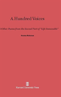 A Hundred Voices - Preview