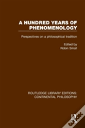 Capa do artigo A Hundred Years Of Phenomenology
