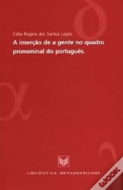 Capa do artigo A Inserção de a gente no Quadro Pronominal do Português