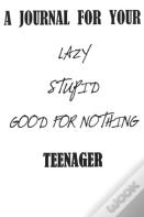 A Journal For Your Lazy Stupid Good For Nothing Teenager