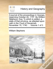 A Journal Of The Proceedings In Georgia,
