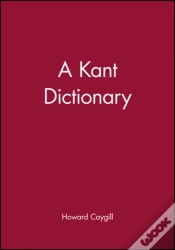 Capa do artigo A Kant Dictionary