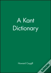 Capa do artigo A Kant Dictionary