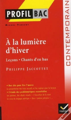 Capa do artigo À La Lumière D'Hiver, De Jacottet ; Terminale L