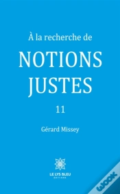 Capa do artigo A La Recherche De Notions Justes 11